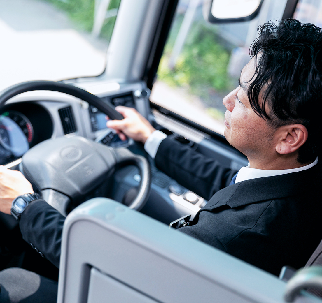 バス運転手の写真